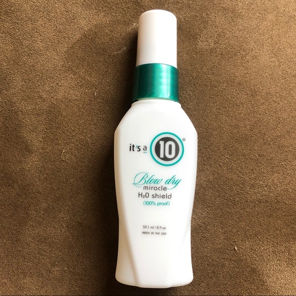 NWOT It’s a 10 Haircare IT'S A 10 MIRACLE BLOW DRY H20 SHIELD 2 oz - Picture 6 of 8